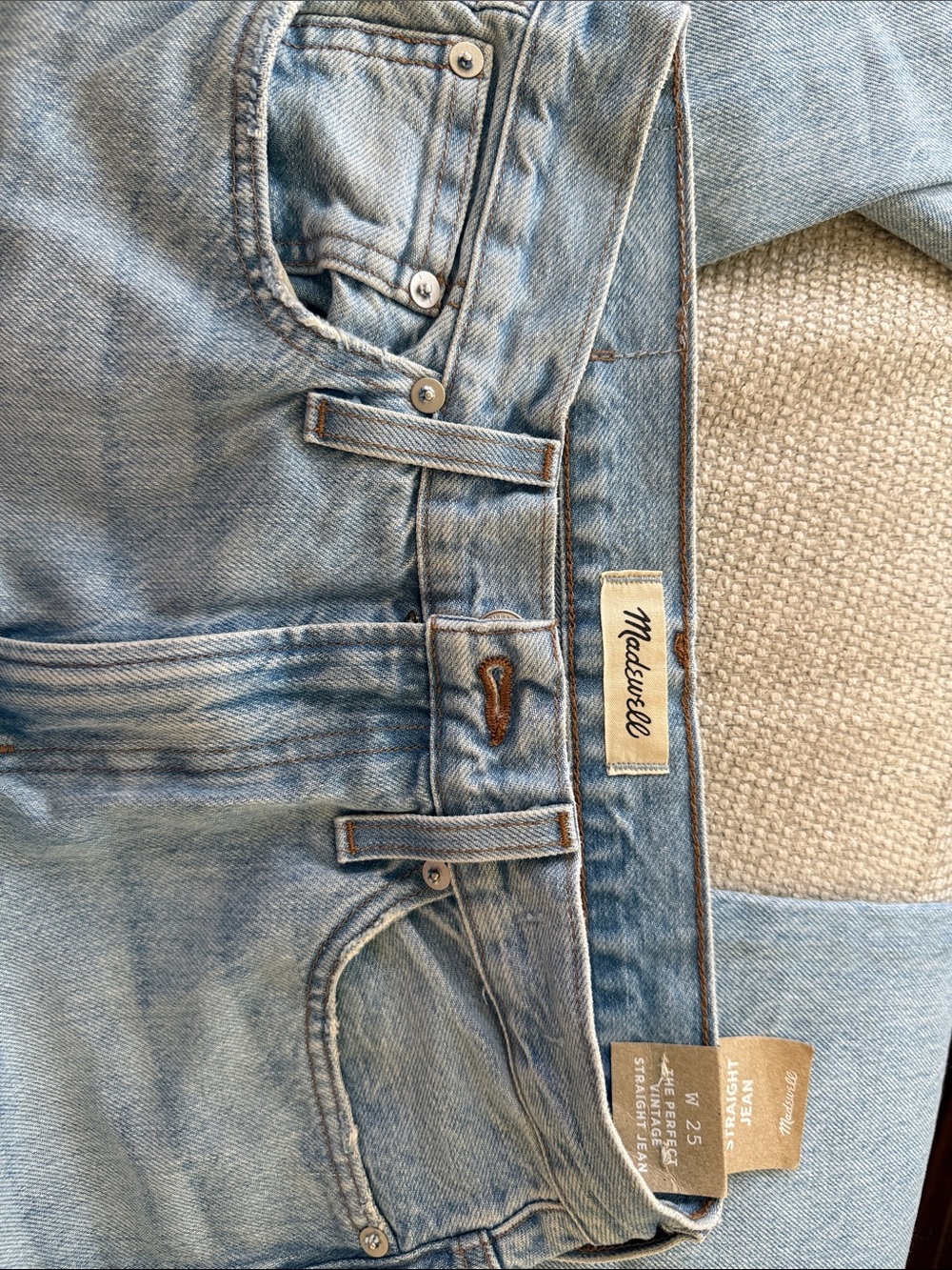 Madewell Vintage Straight Women’s Jeans - Picture 2 of 2